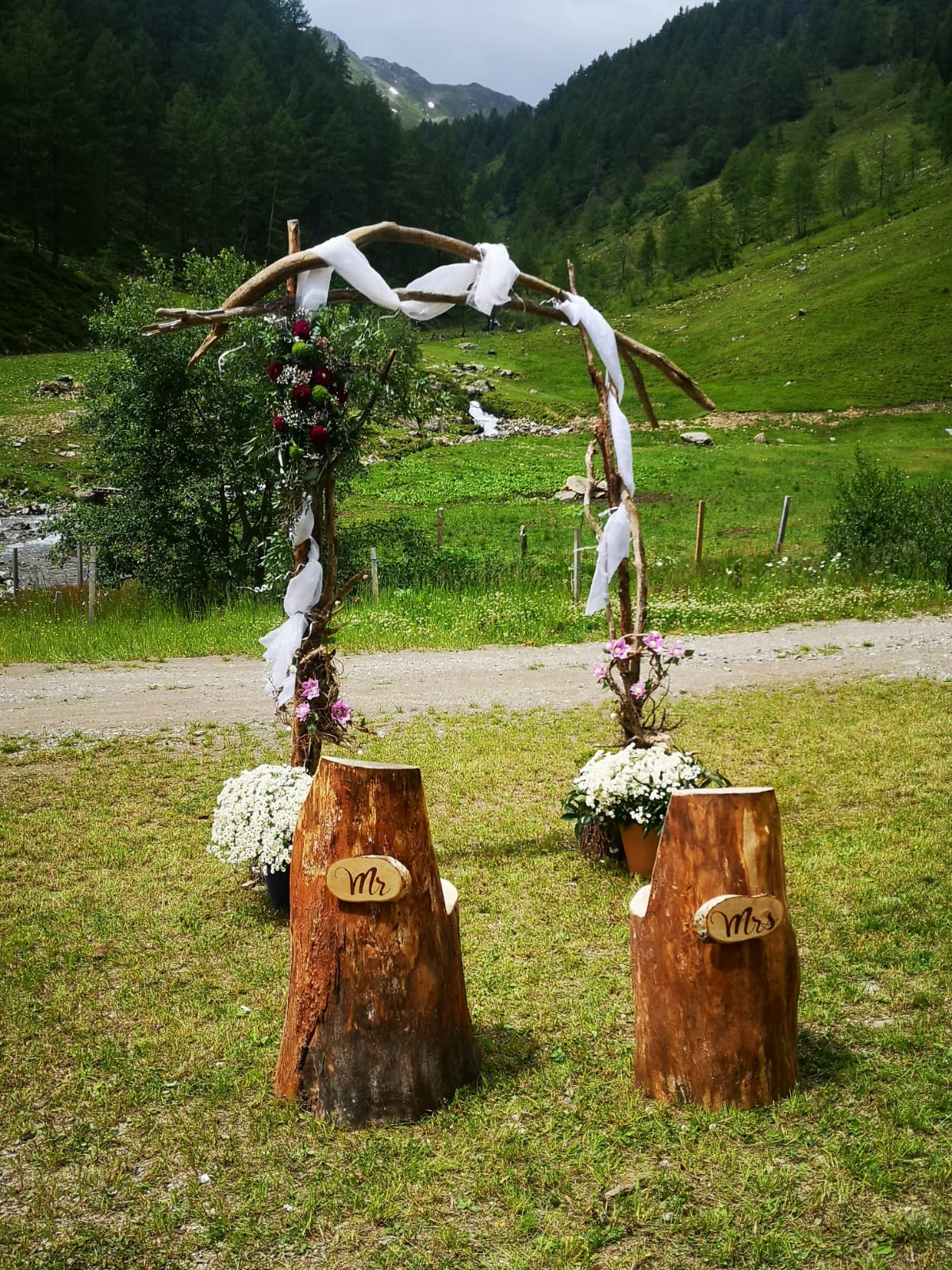 Freie Trauung am Berg